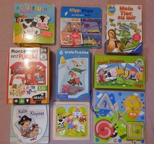 Spiele Paket?Kinder 2-5 Jahre?Puzzle, Legespiele, Magnetspiel - u.a. HABA...