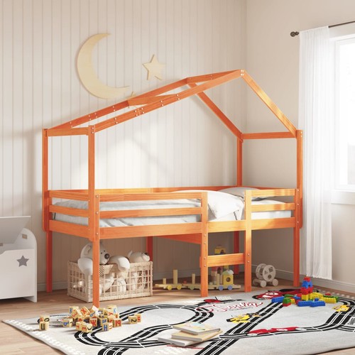 Hochbett mit dach kinderbett - dach,