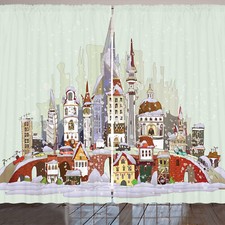 Weihnachten Rustikale Gardine