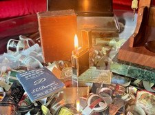 S.T. Dupont Linie 1, kl. Ausführung, FULL SET, Chinalack schwarz, REVISIONIERT