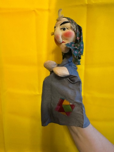 Hexe handpuppe kasperlepuppe - hexe,,