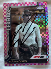 Kimi Räikkönen handsignierte