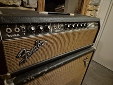 Vintage Gitarrenverstärker Fender Showman Amp 1964 Blackface  & Cabinet 15" JBL