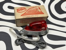 Helios Schutzblech Rücklicht, Hexennase, Fahrrad, Moped, NOS