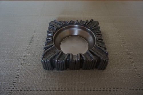 800g reines zinn aschenbecher - 800g,