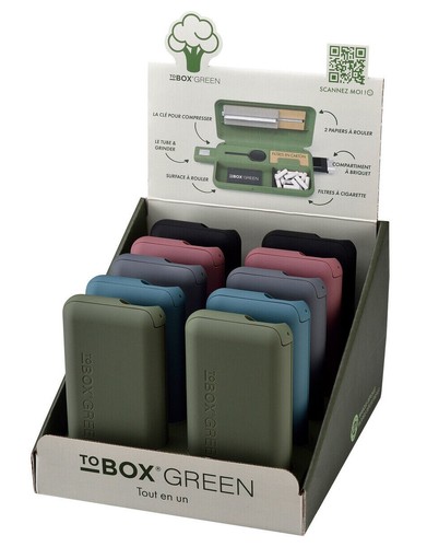 Tobox green tabak box - tobox,
