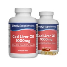 Lebertran 1000mg - 360 Kapseln