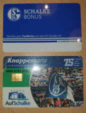 Knappenkarte TS Auf Schalke und Schalke Bonuskarte