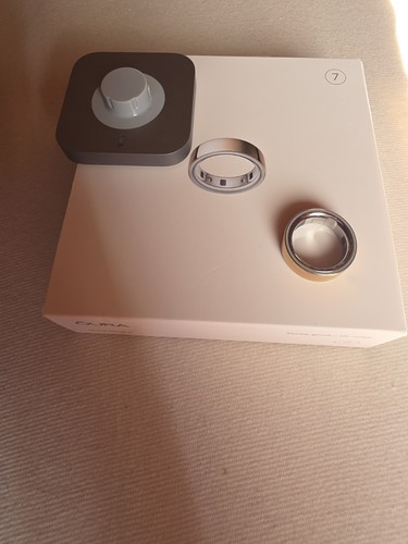 Oura ring 7 rosegold - 4, gr.