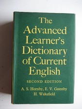 The Advanced Learner's Dictionary of Current English - Hornby Gatenby Wakefield 