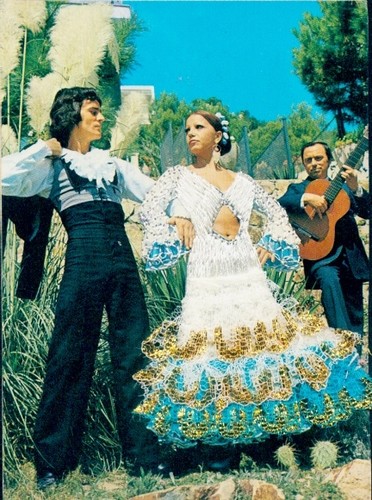 Stoff spanische tracht - spanische,