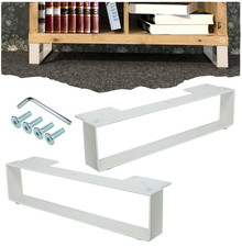 Moderne Möbelbeine zu IKEA Möbeln – Kallax, Besta, Stahl, Weiß