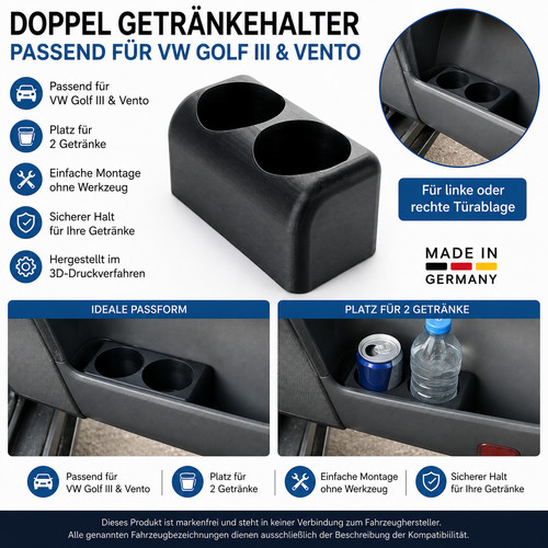 Getränkehalter für golf - getränkehalter,