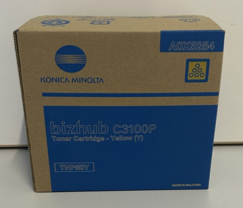 Toner konica minolta tnp50y - konica, /