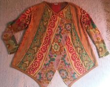 Damen- Jacquard-Strickjacke  Gr.40 gebraucht