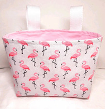 Lenkertasche  Flamingo Hängeutensilo Bettutensilo Kinder fahrrad Roller 
