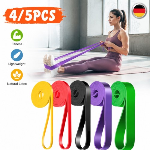 Fitnessbänder gummiband 4er - fitnessbänder,