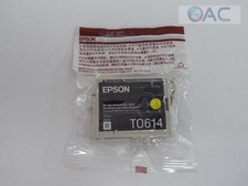 1 x Original Epson T0614 Yellow Sylus DX3850 D68 D88 DX 3800 DX4250 DX4800 # A3