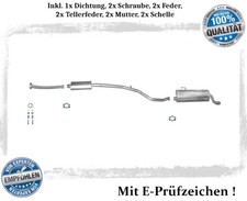 Auspuffanlage für Peugeot