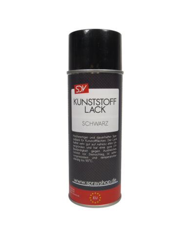 Kunststofflack spray schwarz - kunststofflack,