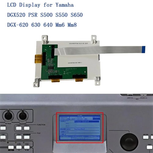 Display für yamaha mm6 mm8 - für,