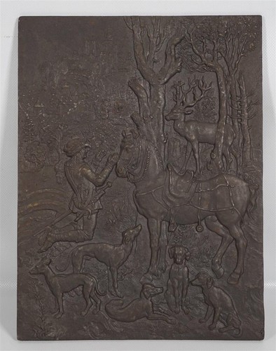 Eisen kunst guss - kunst, relief