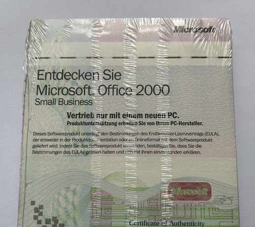 Microsoft office 2000 small - office,
