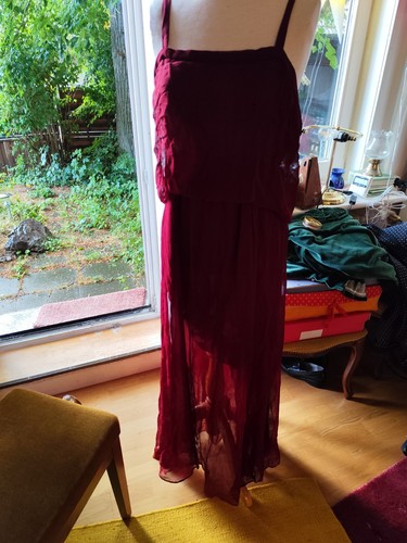 Zara damen maxikleid - zara, chiffon