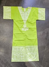 Handmade Kleid, Kostüm Putzfrau, Fasching, grün, Gr. M/L