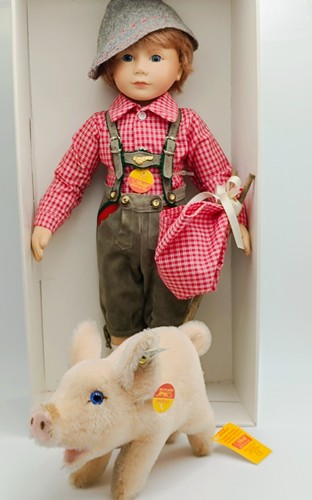 Steiff puppe hans - steiff, im