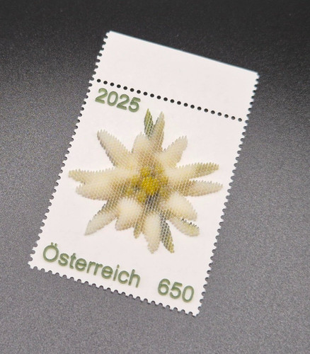 Briefmarke edelweiss - 3d,