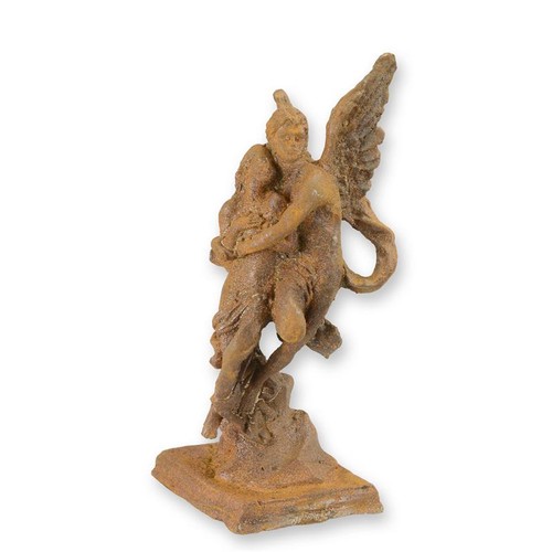 Gusseisenfigur amor und - gusseisenfigur,