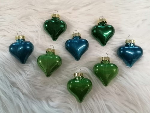 Herzen christbaumkugeln - herzen,
