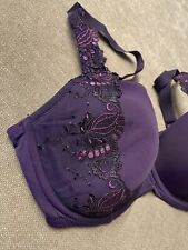 Ulla Popken Damen BH Lila Push Up 90 C NEU Tolle Spitzendetails