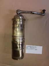 ☕Z74☕ "ZASSENHAUS" Mokkamühle Messing Kaffeemühle Espresso Mühle Deko Antik 