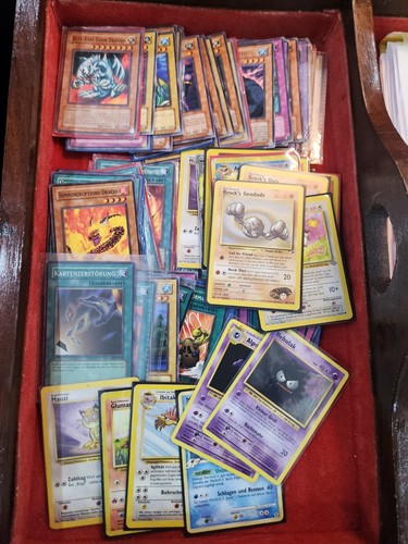Pokémon karten alte - yu-gi-oh,