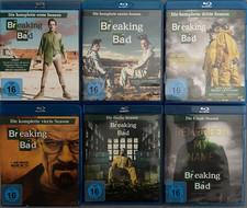 BREAKING BAD - Komplette Serie Staffeln 1 - 6 ! Blu-rays aus Sammlung