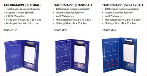 Cawila taktikmappe coachboard - taktikmappe,
