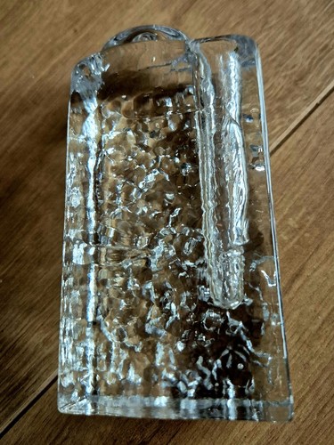 Vintage glas solifleur vase - vintage, solifleur-vase