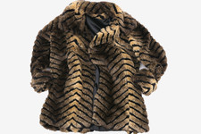 🔶 eBay Beschreibung – Kunstpelz Jacke / Fake Fur – Damen Gr. ca.  XL – XXL