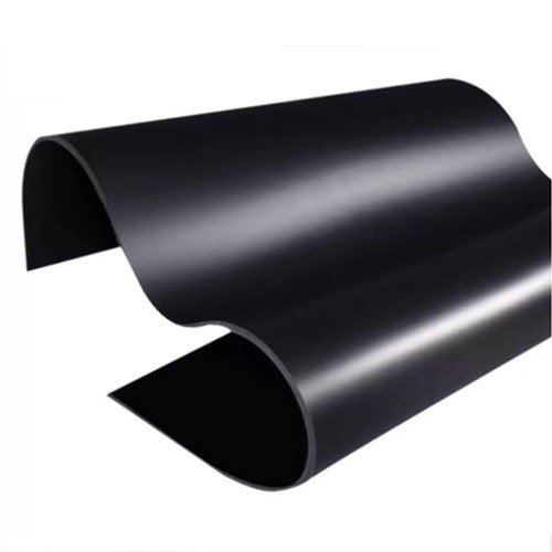 Schwarz fluorgummi platte - schwarz,