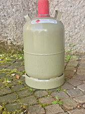 Gasflasche 11 kg Stahlflasche Propangas für Camping Grill VOLL befüllt 22,2 kg