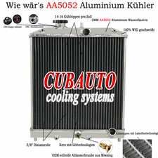 4 Reihe Kühler Alu 62mm Für Honda Civic EK EG 1992-2000 CRX DEL SOL 93-97