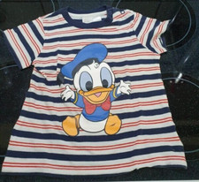 Bunt gestreiftes donald duck - bunt, "donald