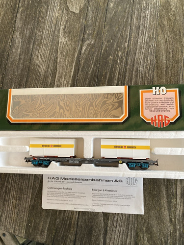 Hag 393 sbb tragwagen - hag,