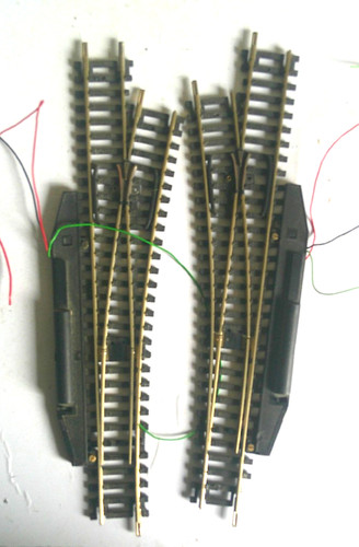 Weiche weichenpaar schlank l - schlank, r/l