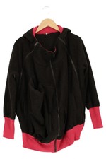 MAMALICIOUS Umstandsjacke Damen Gr. M Schwarz Casual Kapuze Reißverschluss