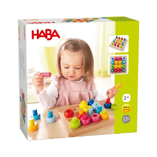 Haba steckspiel farbkringel - haba, steckspiel: