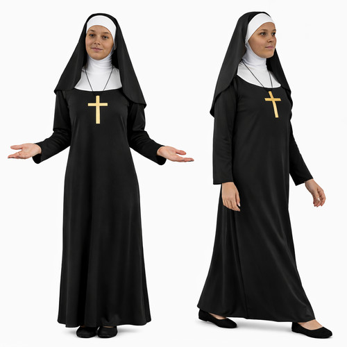 Erwachsene nonne priesterin - nonne,