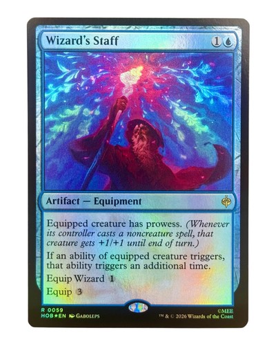Mtg wizard staff the - mtg, |